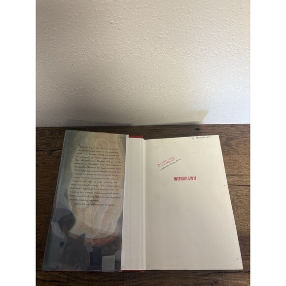 Harry Potter And The Goblet Of Fire By J K Rowling 2000 First American Print  VG - Picture 5 of 12